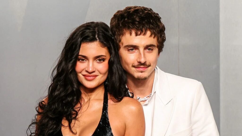 Kylie Jenner and Timothée Chalamet
